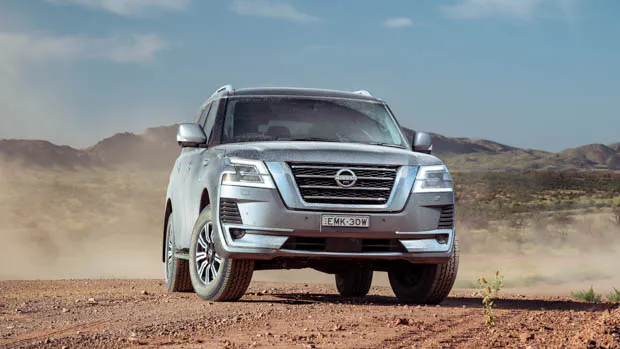 2022 Nissan Patrol in the outback