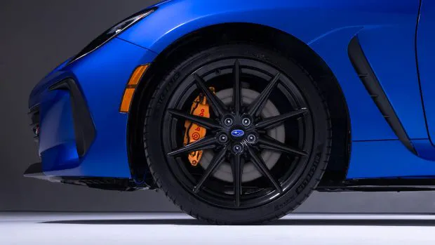 2024 Subaru BRZ tS wheels and brakes