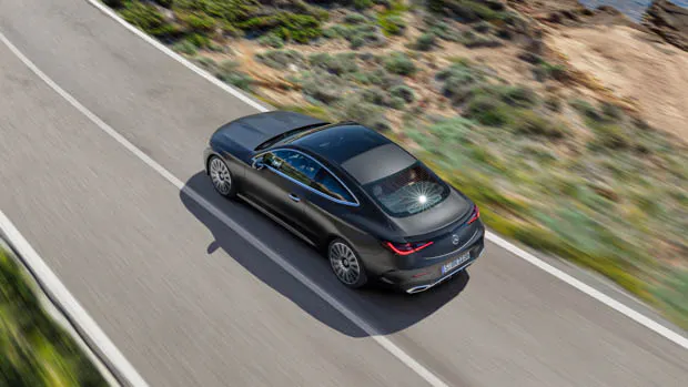 2024 Mercedes-Benz CLE-Class drone shot