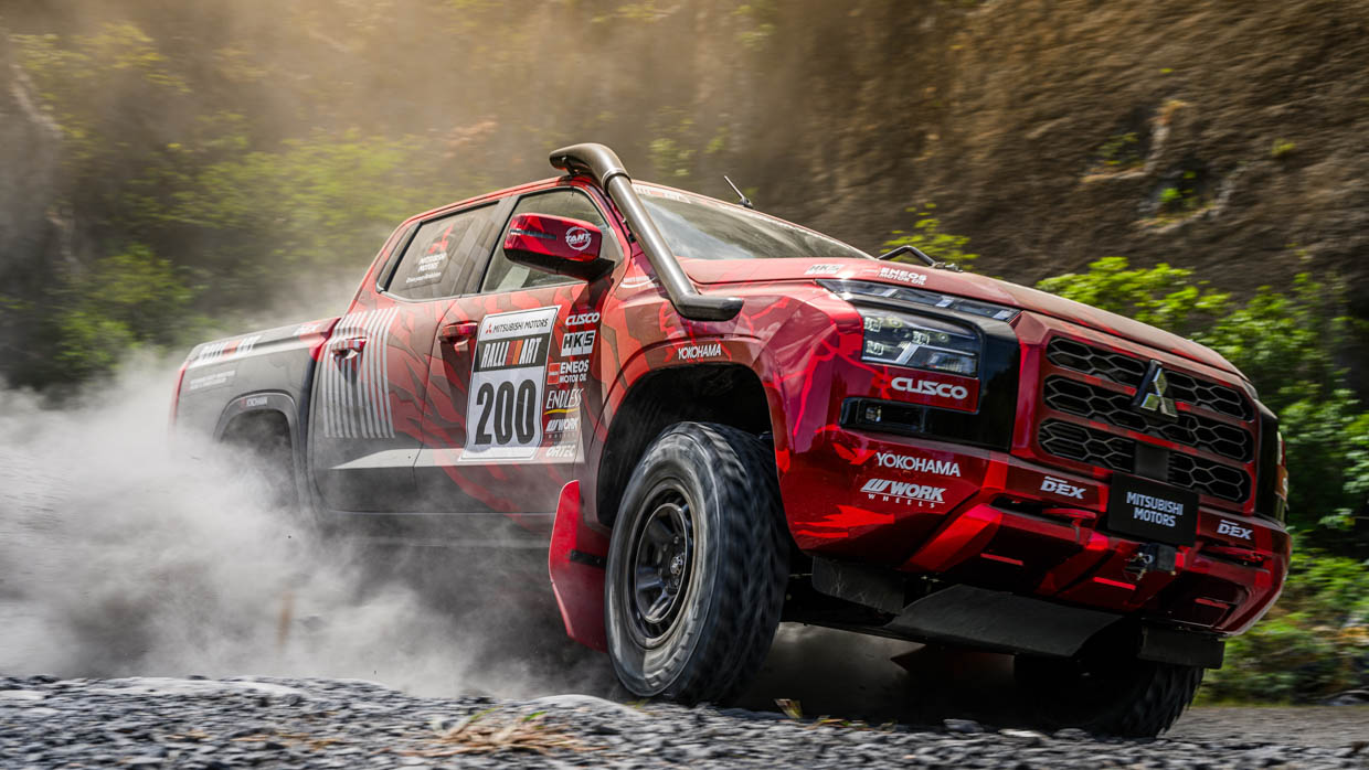 Mitsubishi Triton 2024: off-road focused ute to take on Asia Cross Country Rally in new-gen guise
