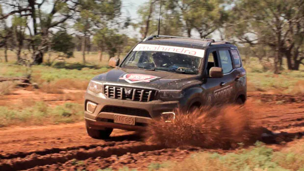 2023 Mahindra Scorpio going through a rut