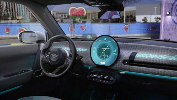 Mini Cooper Electric brings retro delight in new interior teaser