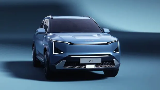 2024 Kia EV5 exterior front end static