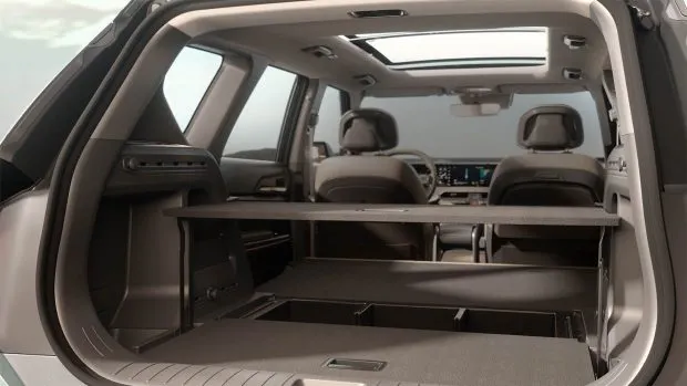 2024 Kia EV5 boot open shot