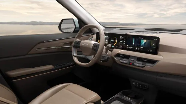 2024 Kia EV5 interior side angle