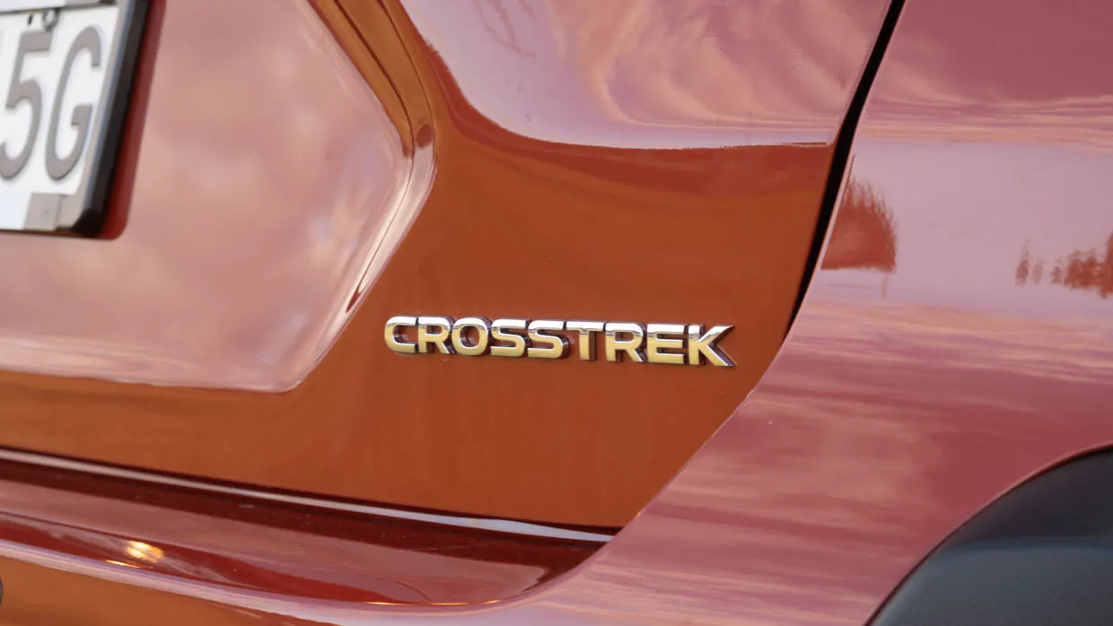 Subaru Crosstrek 2.0S rear name badging