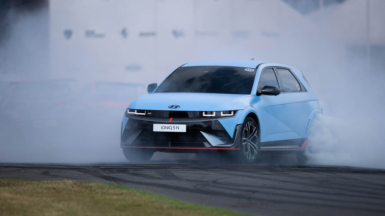 Hyundai Ioniq 5 N to make a smokey entrance to World Time Attack in Sydney