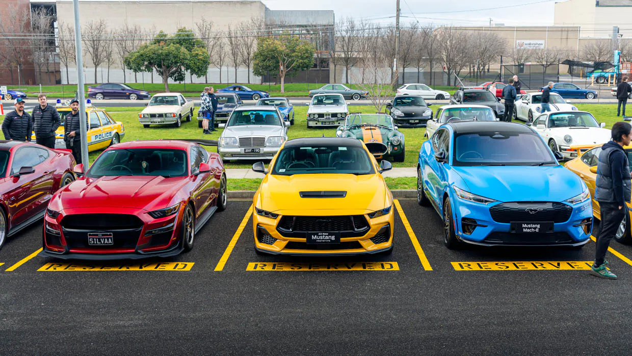 New 2024 Ford Mustang and Mach-E spotted in Melbourne