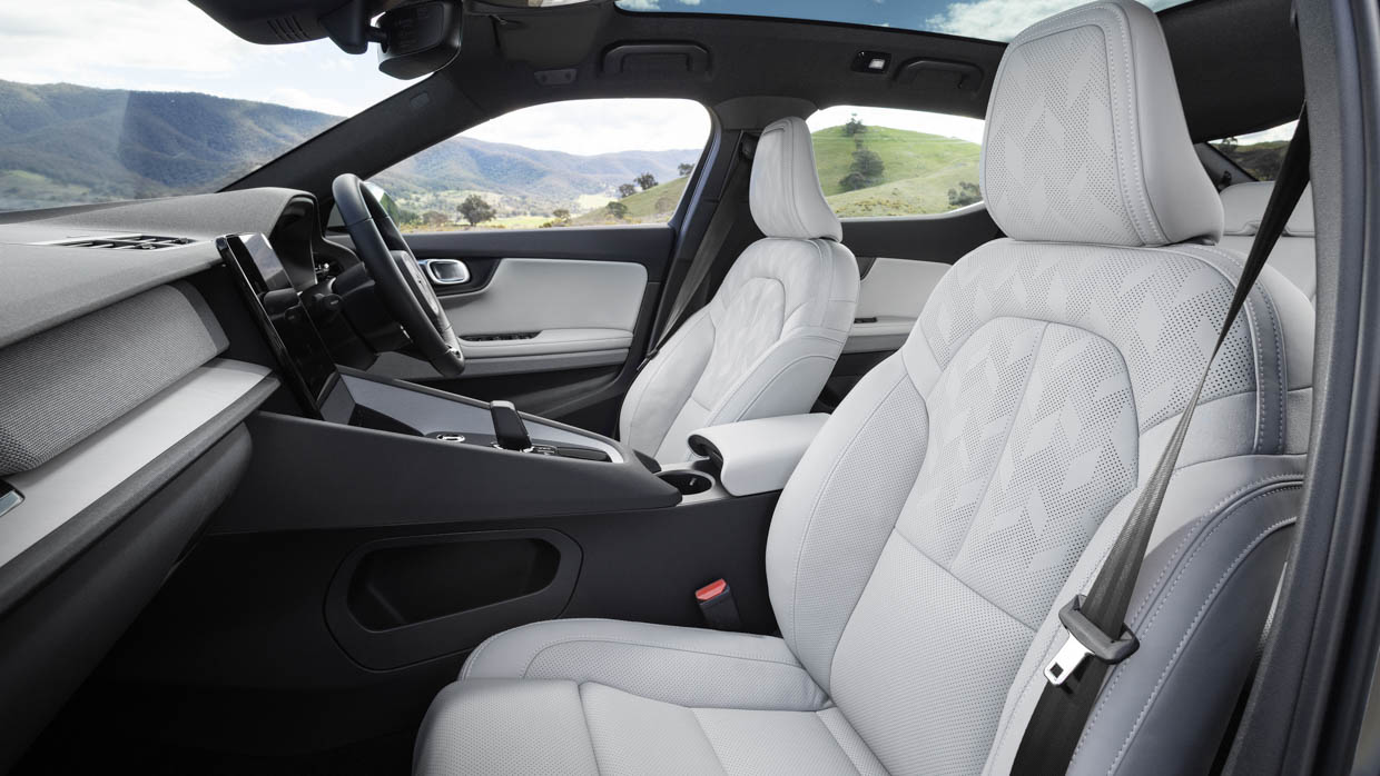MY24 Polestar 2 long range single motor interior front seats wide