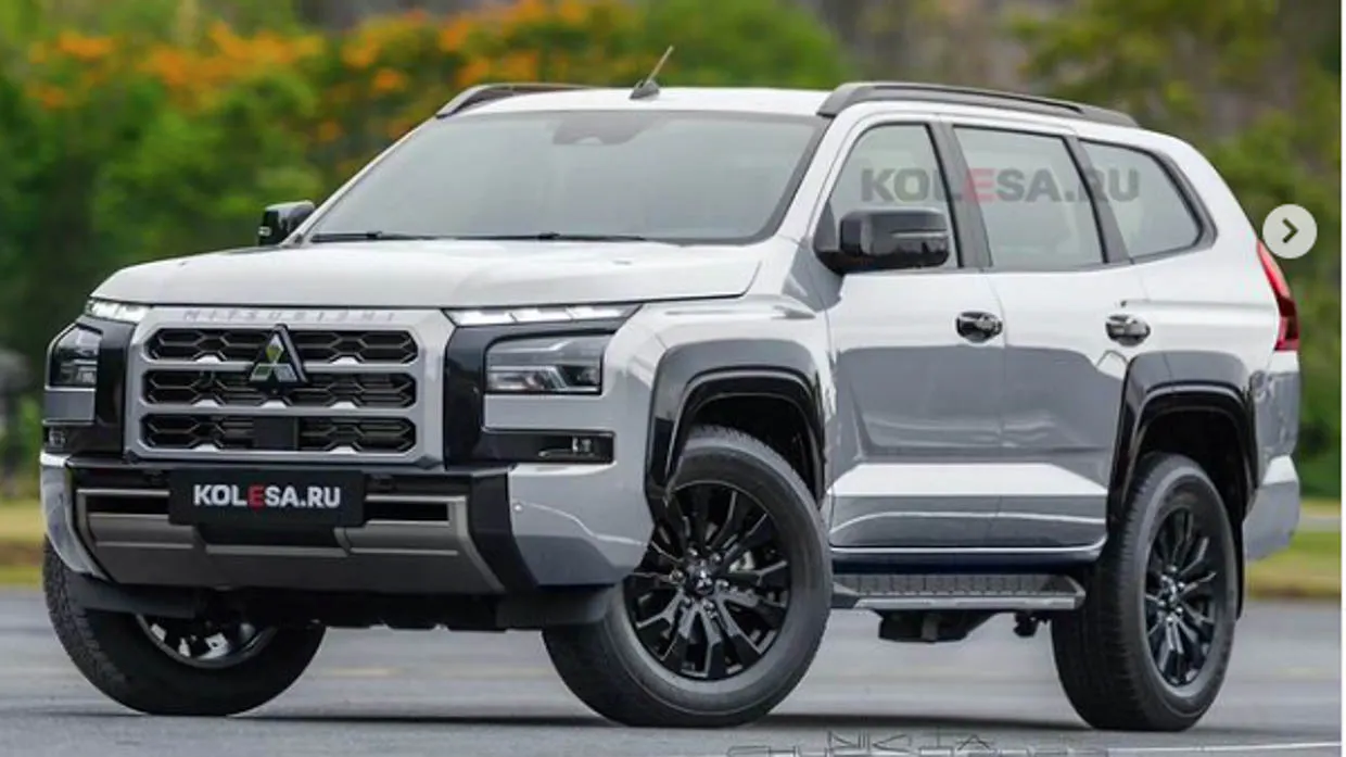 Mitsubishi Pajero Sport 2025: new Triton-based 4WD previewed in new renders