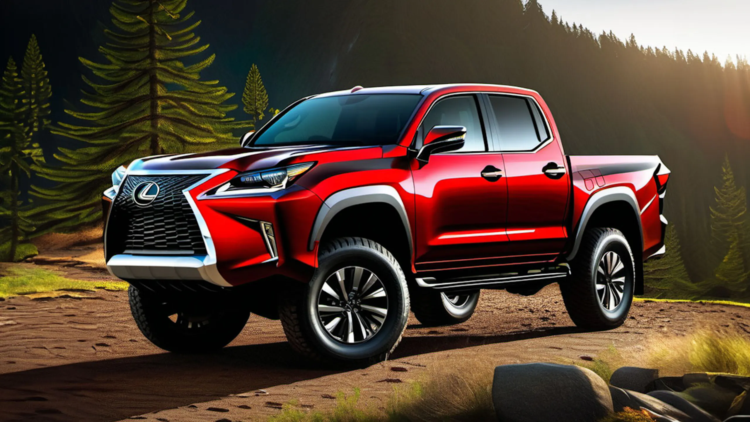 Lexus pick-up truck a possibility if customers demand it, but only as an EV