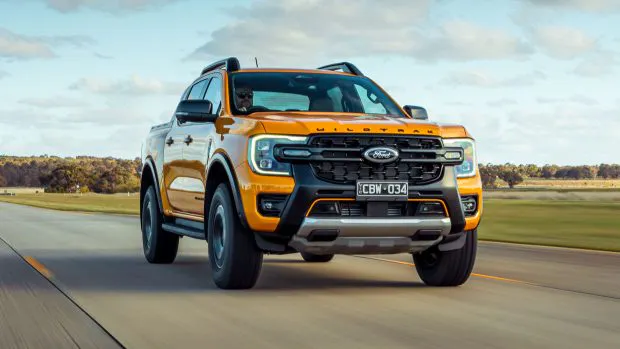 Ford Ranger Wildtrak X 2023 front 3/4 4