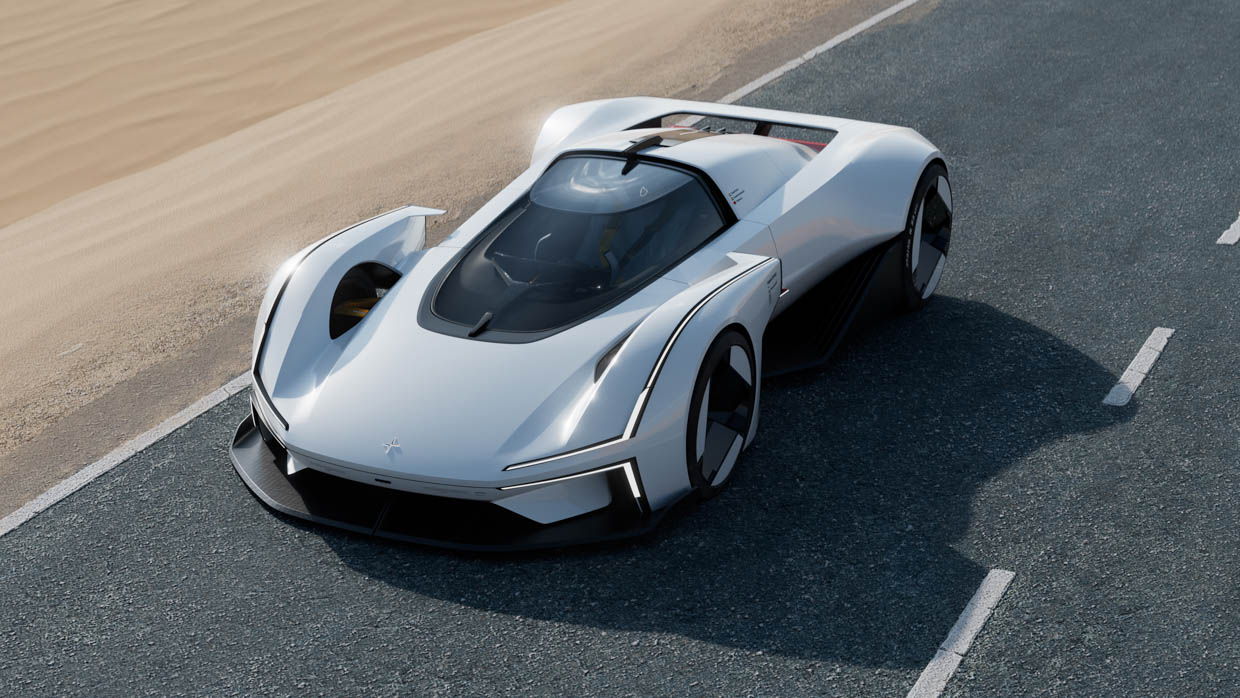 Polestar reveals fully electric Synergy hypercar concept
