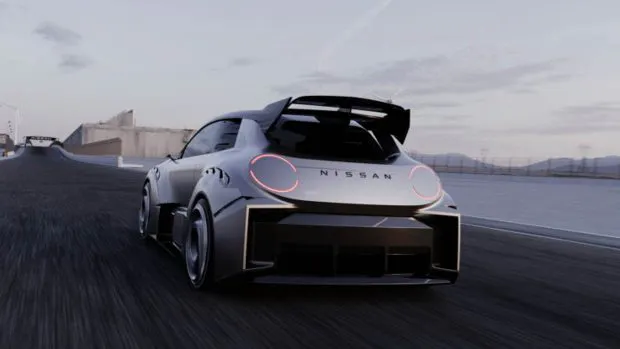 2023 Nissan Concept 20-23 rear 3/4 driving shot