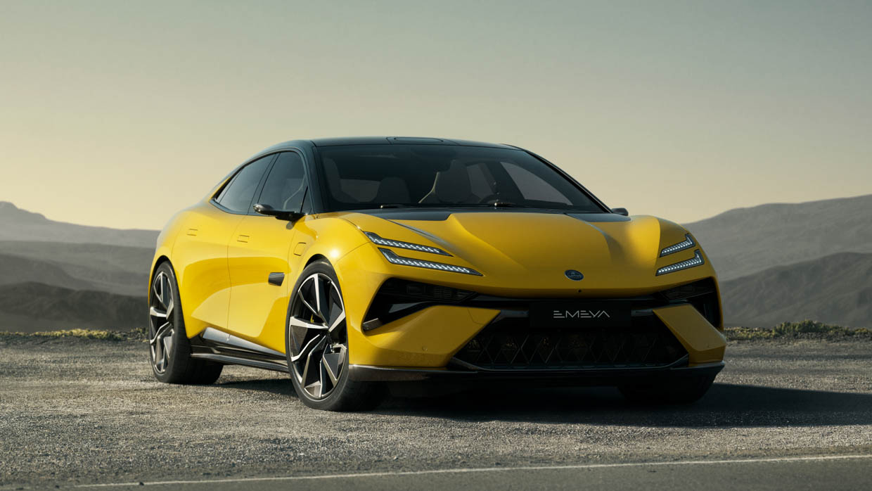 Lotus Emeya revealed as new four-door high-performance electric GT car