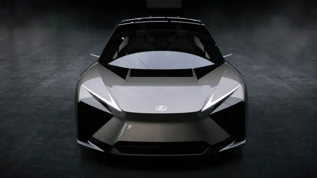 Lexus LF ZC electric BEV concept 2024 front angle