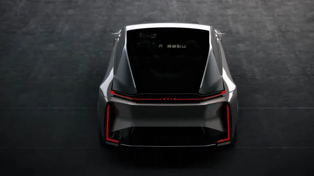 Lexus LF ZC electric BEV concept 2024 rear 2