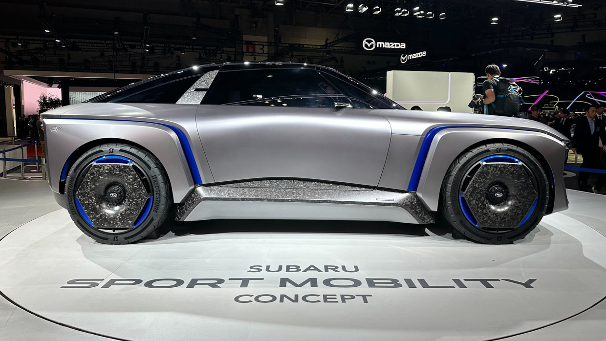 Subaru Sport Mobility Concept blends styling of a BRZ coupe with an boxy, rugged design