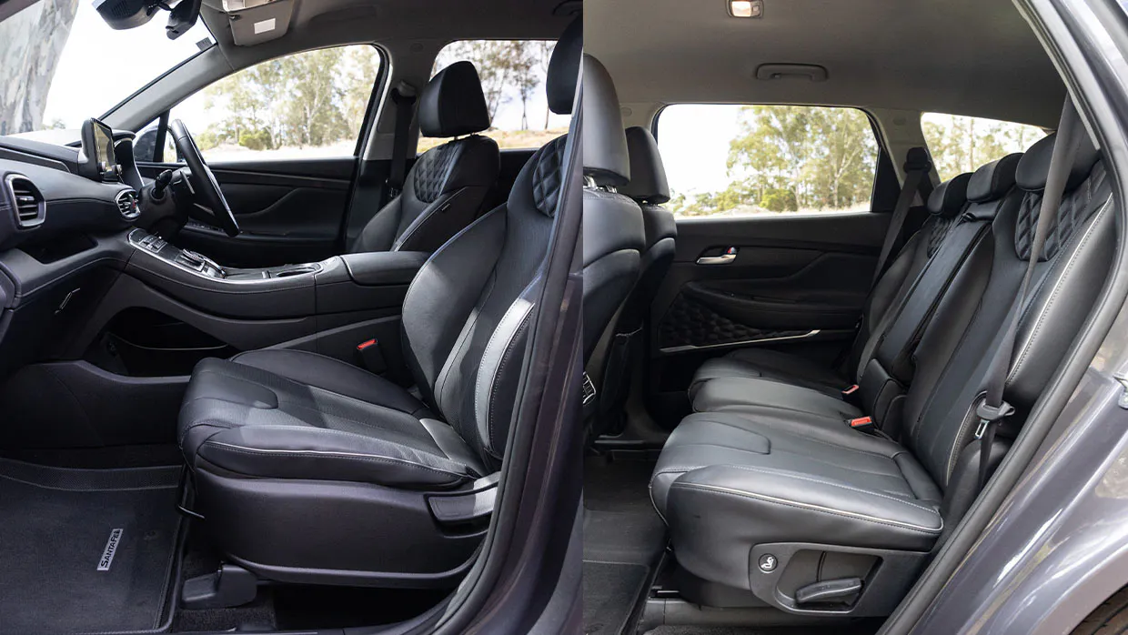 Hyundai Santa Fe Active 2.2D 2023 seats