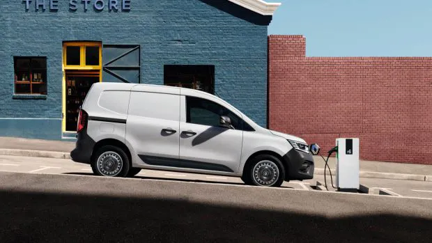 2024 Renault Kangoo E-Tech charging on street