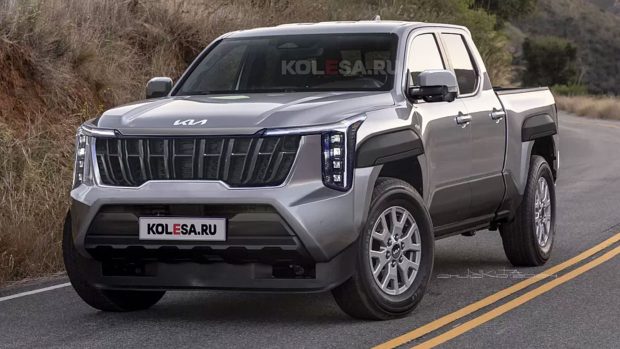 Explosive new Kia Tasman details! 3500kg towing, body styles, engines, Australian tuning and more