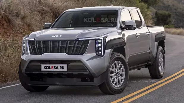 Explosive new Kia Tasman details! 3500kg towing, body styles, engines, Australian tuning and more