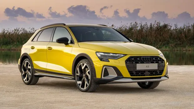 Audi A3 2024 allstreet python yellow exterior
