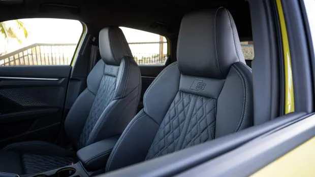 Audi A3 2024 allstreet black leather interior