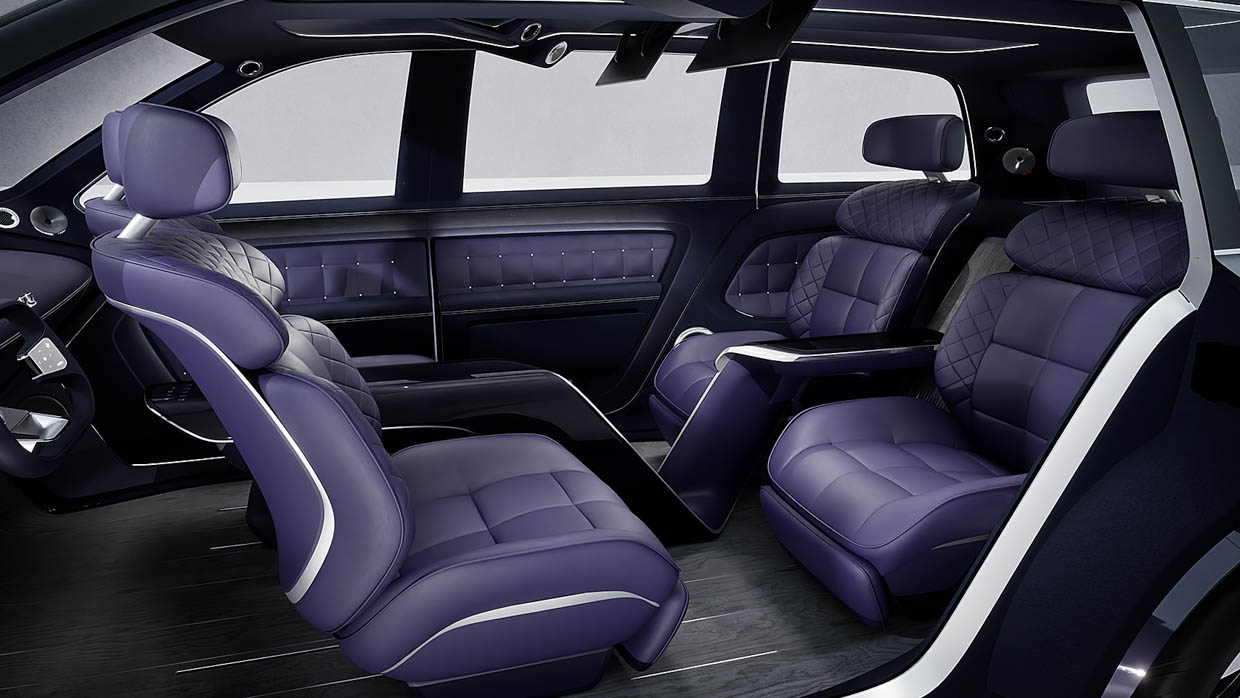Coach doors will be standard on production Genesis GV90: Donkerwolke