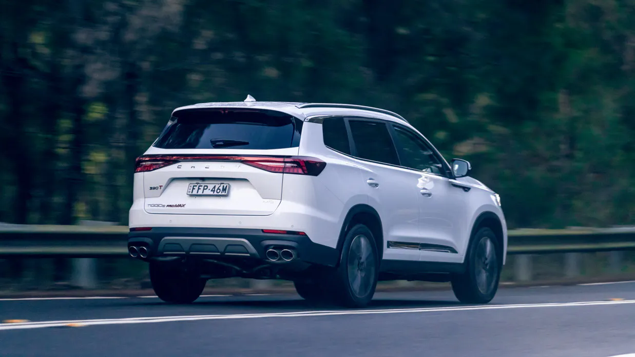 Chery Tiggo 8 Pro Max 2024 driving rear 4