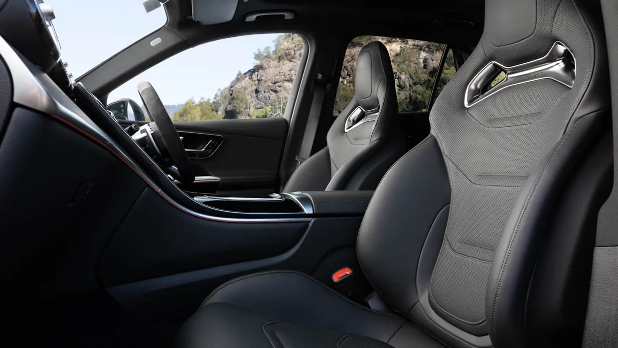 2024 Mercedes-AMG GLC 63 S interior front seats