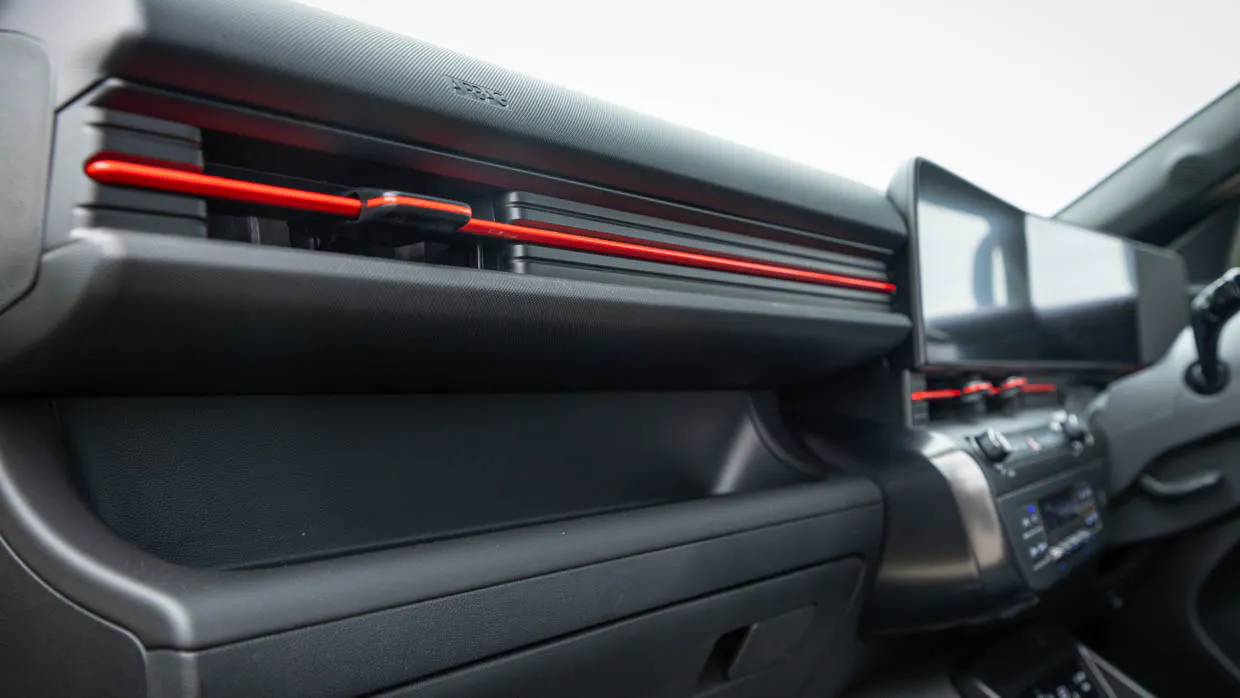 2024 Hyundai Kona Hybrid N-Line dash design and detailing