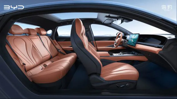 2025 BYD Seal interior wide shot