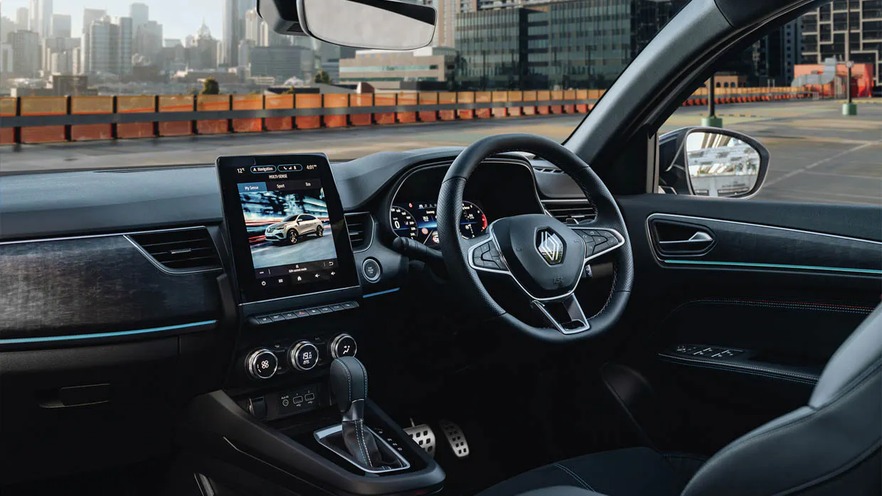 2024 Renault Arkana Esprit Alpine interior wide shot 2