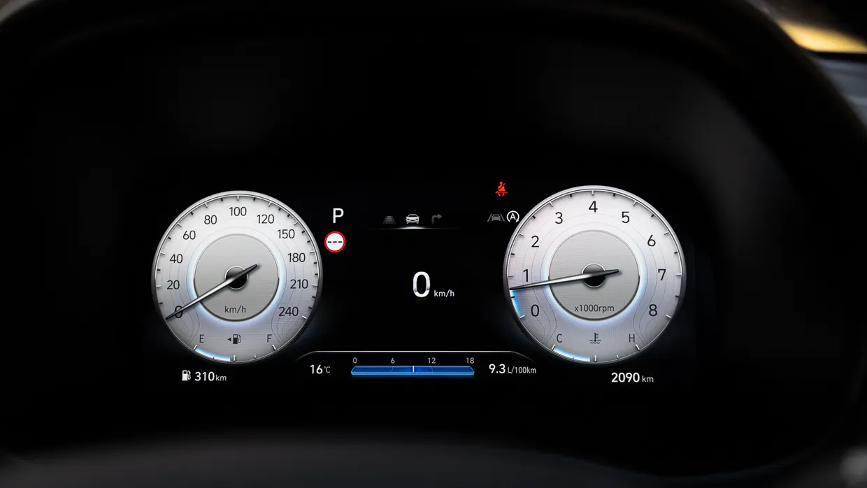 2024 Hyundai i30 N Line interior digital instrument cluster