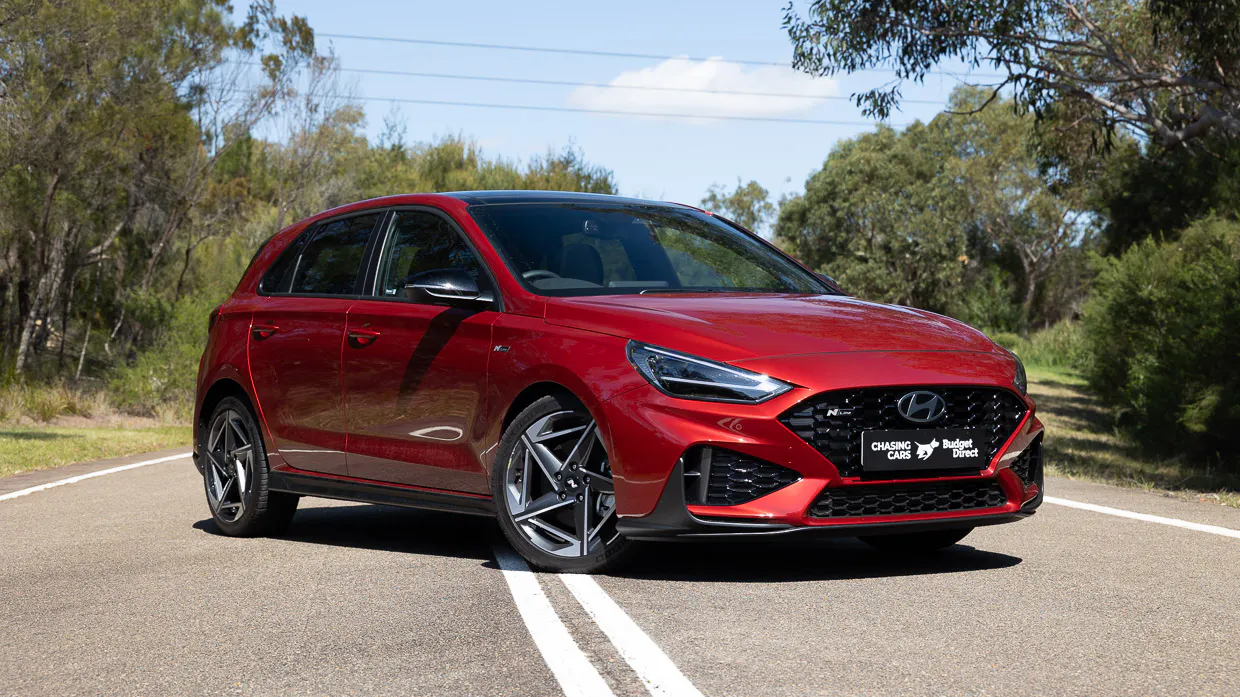2024 Hyundai i30 N Line front 3/4 static