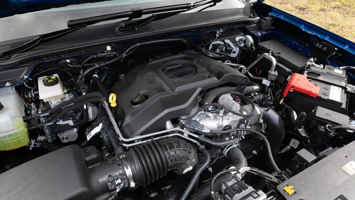 2024 Ford Ranger Wildtrak V6 3.0-litre turbo-diesel V6 engine bay