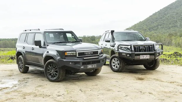 Toyota LandCruiser Prado GXL 150 Series vs 250 Series comparison