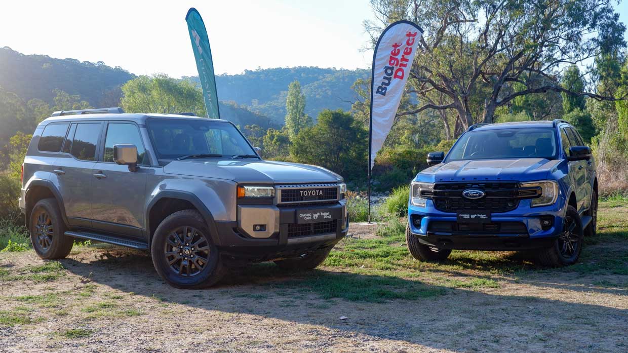 2025 Toyota LandCruiser Prado GXL vs 2025 Ford Everest Sport review: 4WD grudge match on and off-road