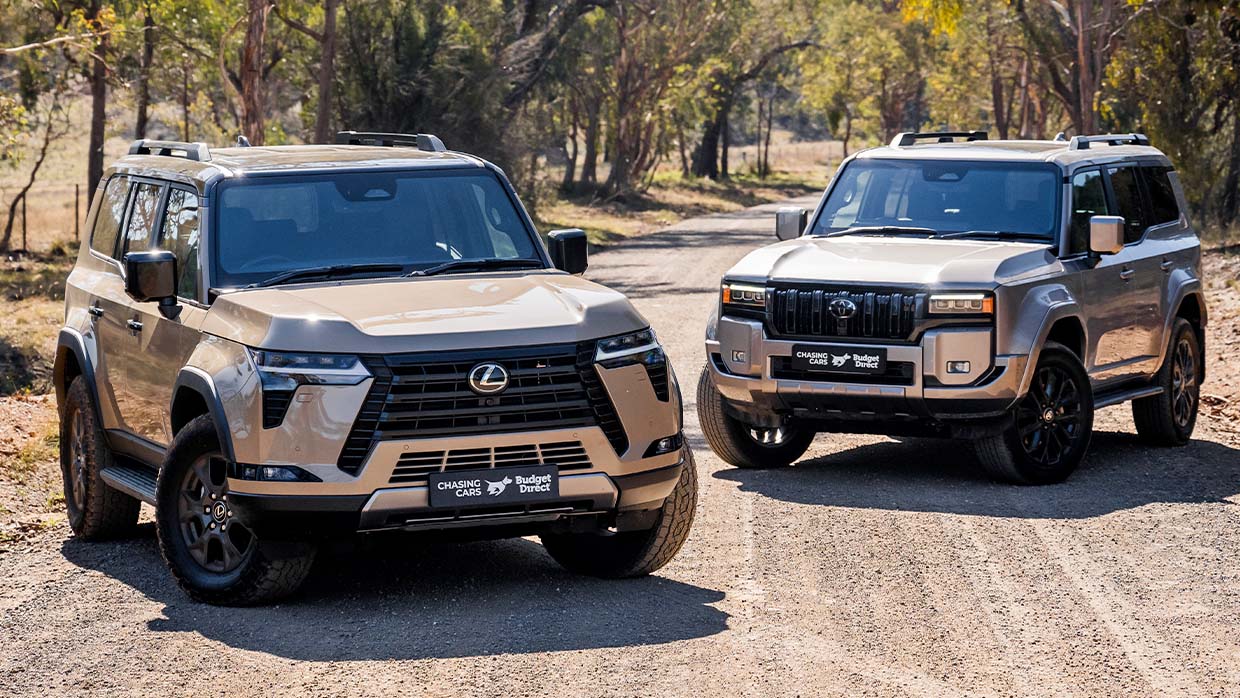 2025 Lexus GX550 Overtrail vs 2025 Toyota Prado Kakadu comparison