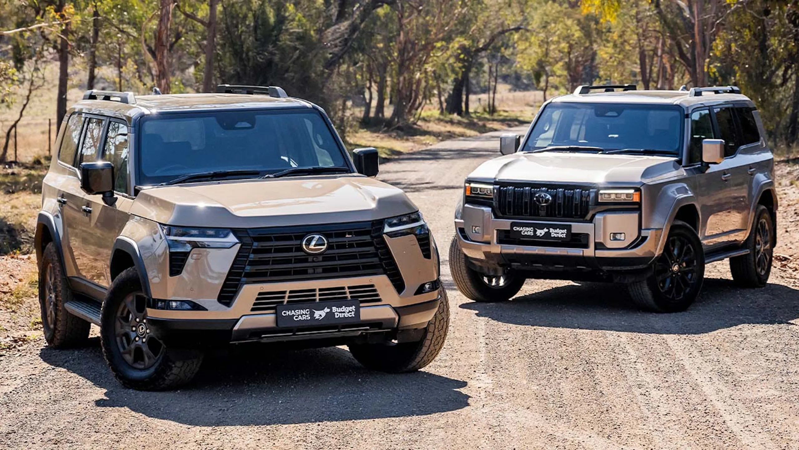 2025 Lexus GX550 Overtrail vs 2025 Toyota Prado Kakadu comparison