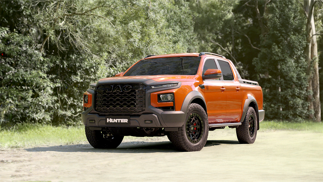 Jac Hunter PHEV Ute 2026: 385kW/1000Nm ute makes its global debut in Melbourne