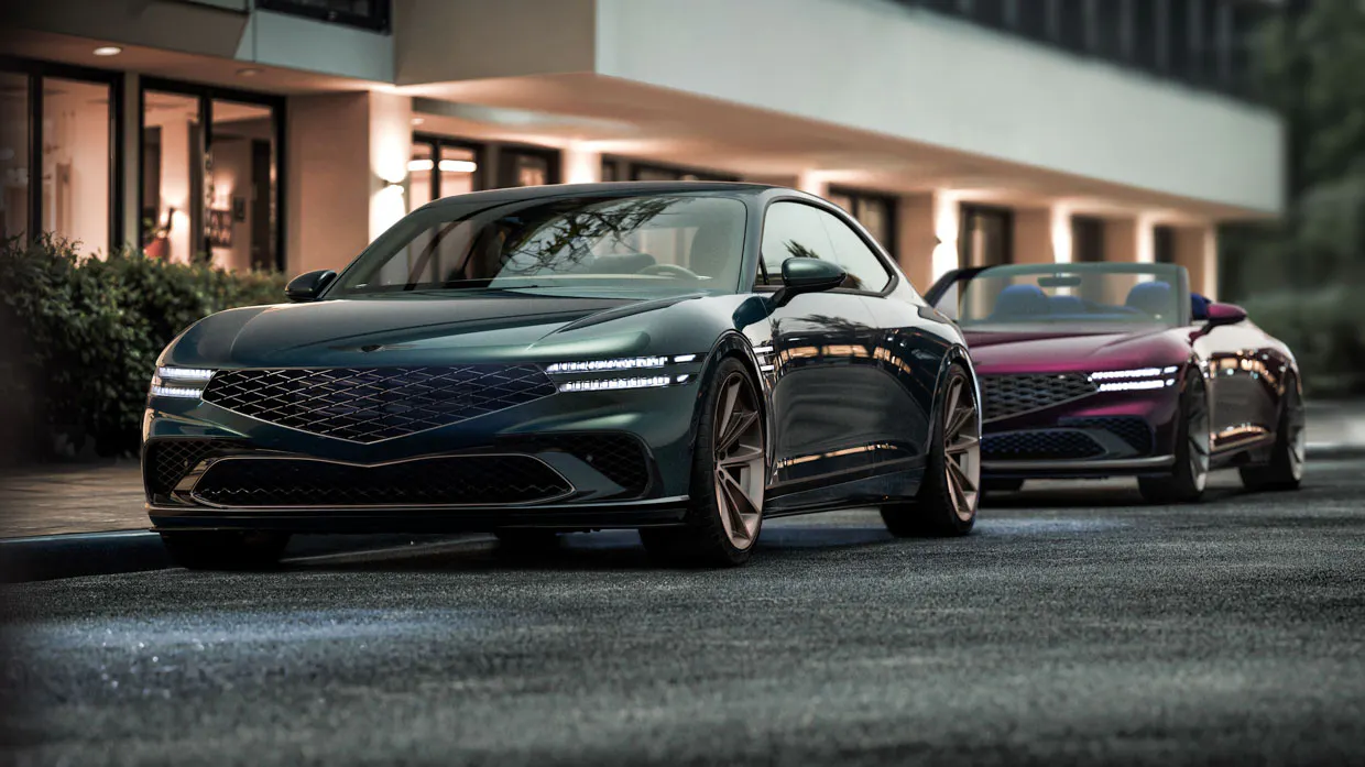 Genesis G90 coupe and convertible concepts are ultra-luxe sports cars