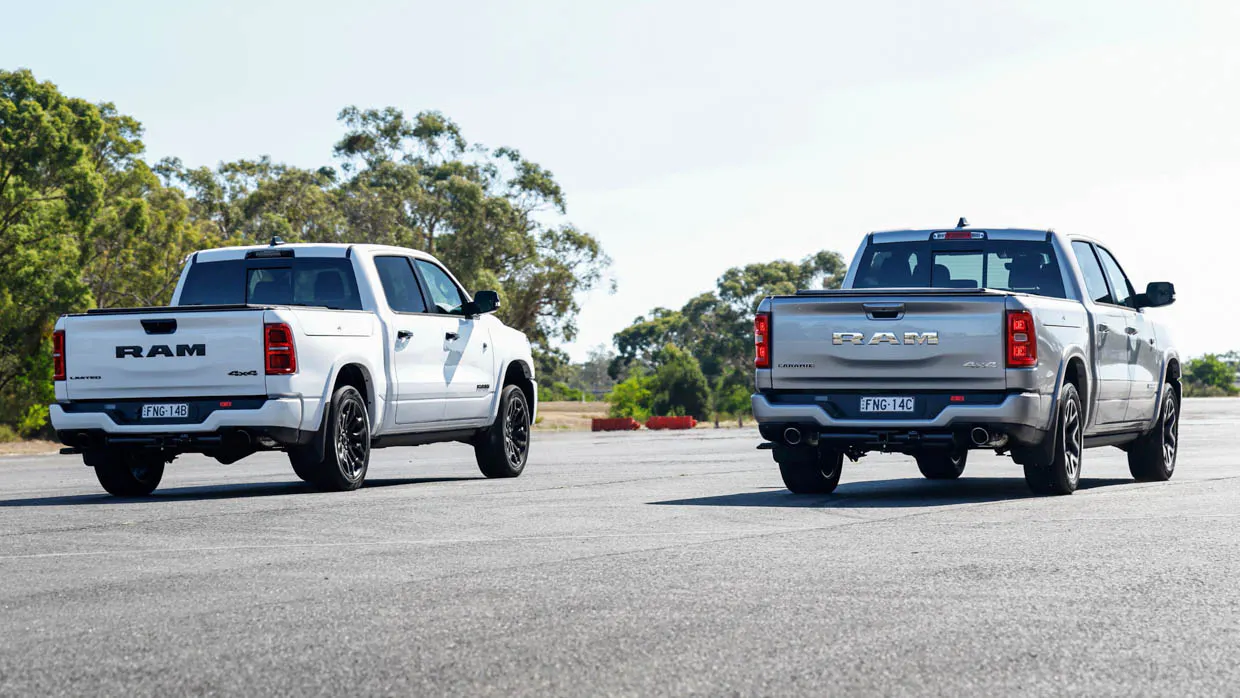2025 Ram 1500 range