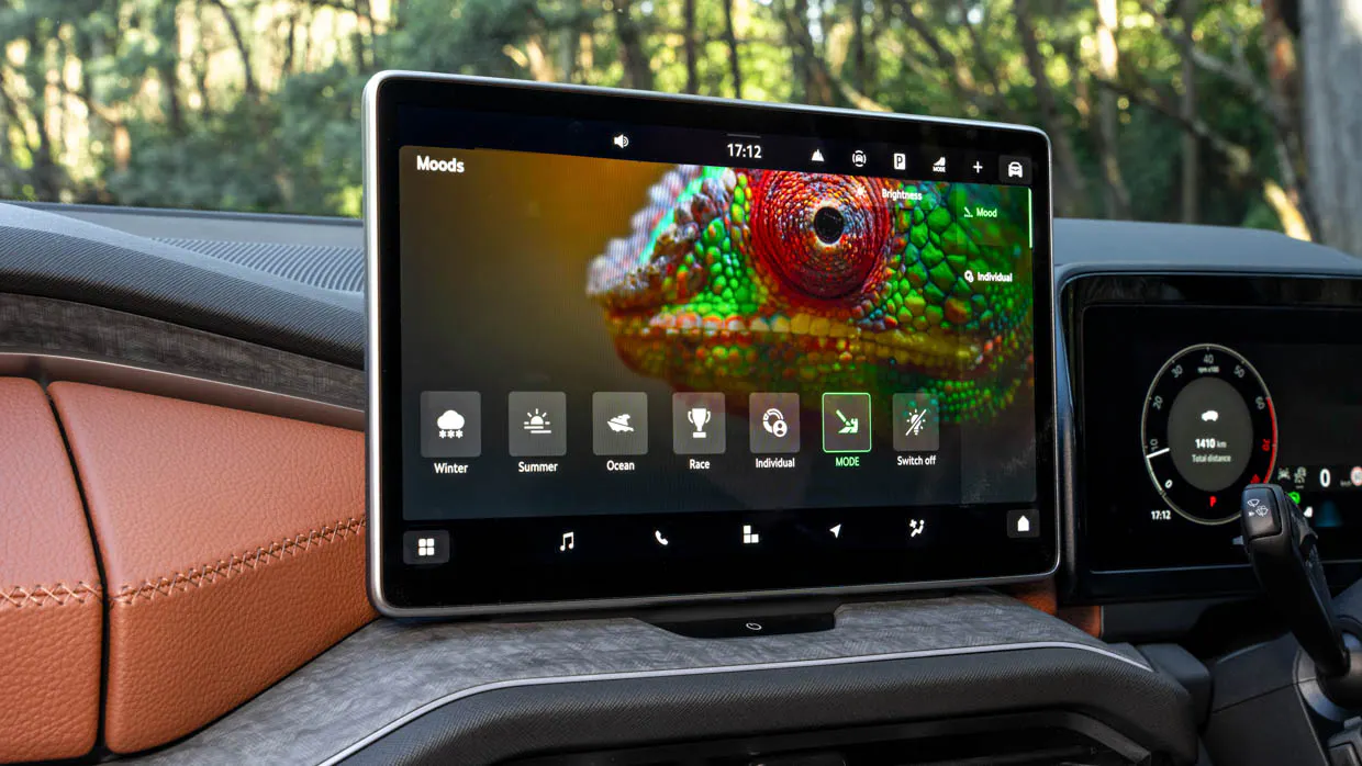 Skoda Kodiaq 2025 Launch Edition interior screen