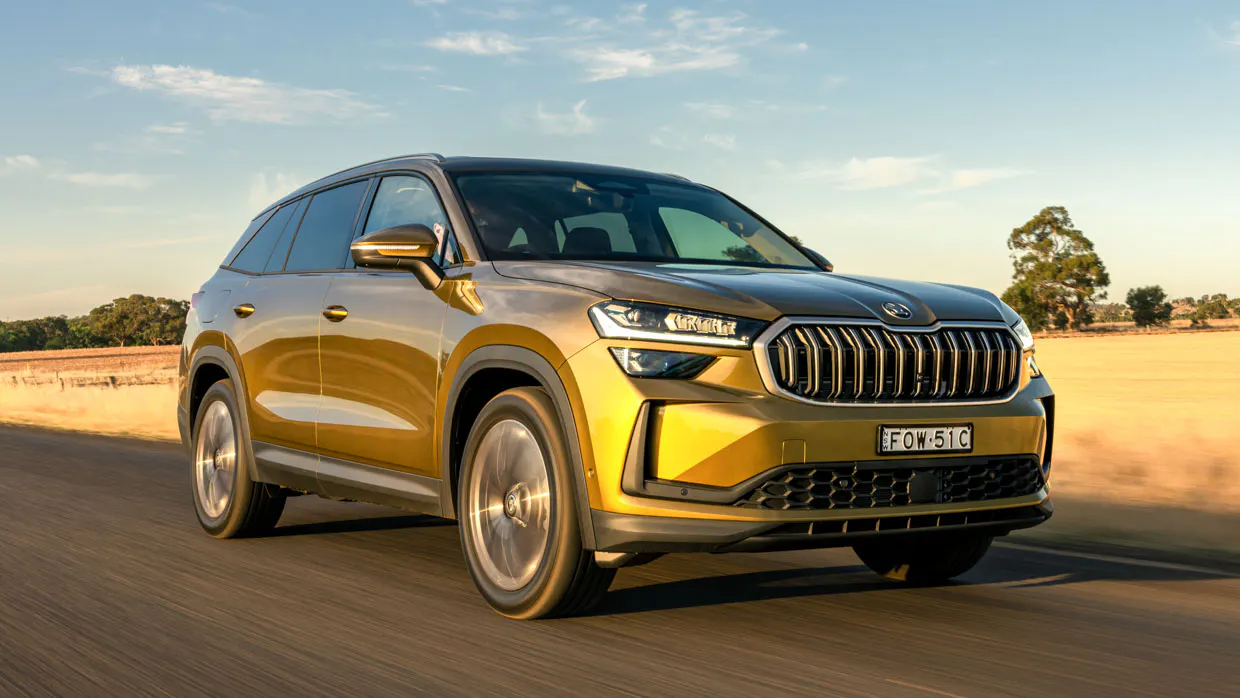 Skoda Kodiaq 2025 Launch Edition driving 3