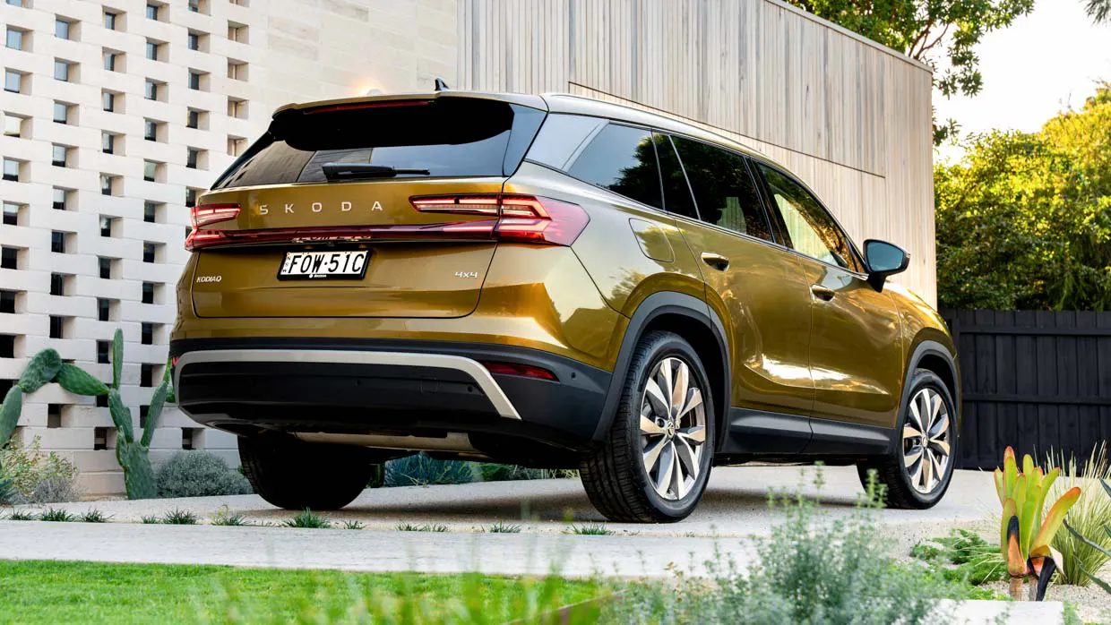 Skoda Kodiaq 2025 Launch Edition rear