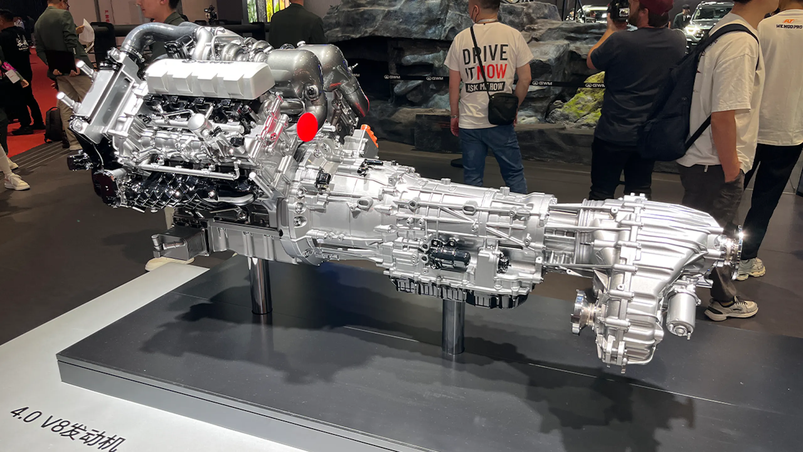 GWM shocks with new twin-turbo petrol V8 plug-in hybrid, destined for its Tank off-roaders