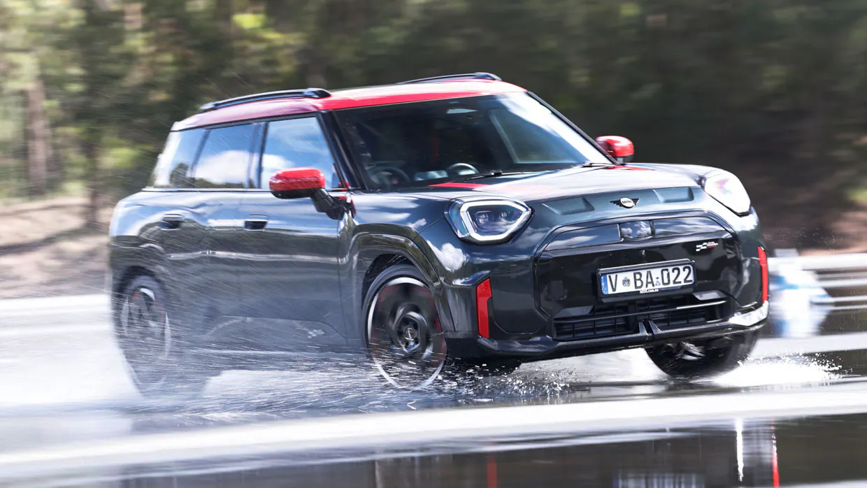 Mini John Cooper Works 2025 review: EV, Hatch, Convertible, Aceman and Countryman track test