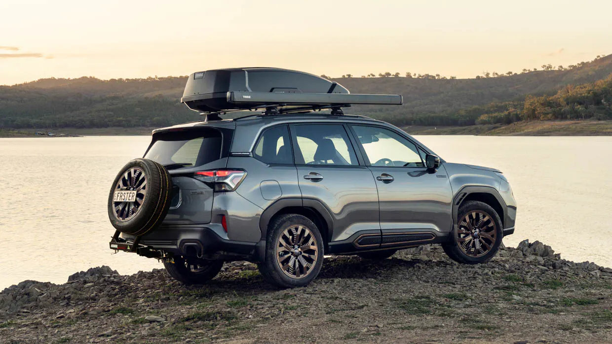 2026 Subaru Forester hybrid: controversial spare wheel solution revealed for new-gen midsize SUV